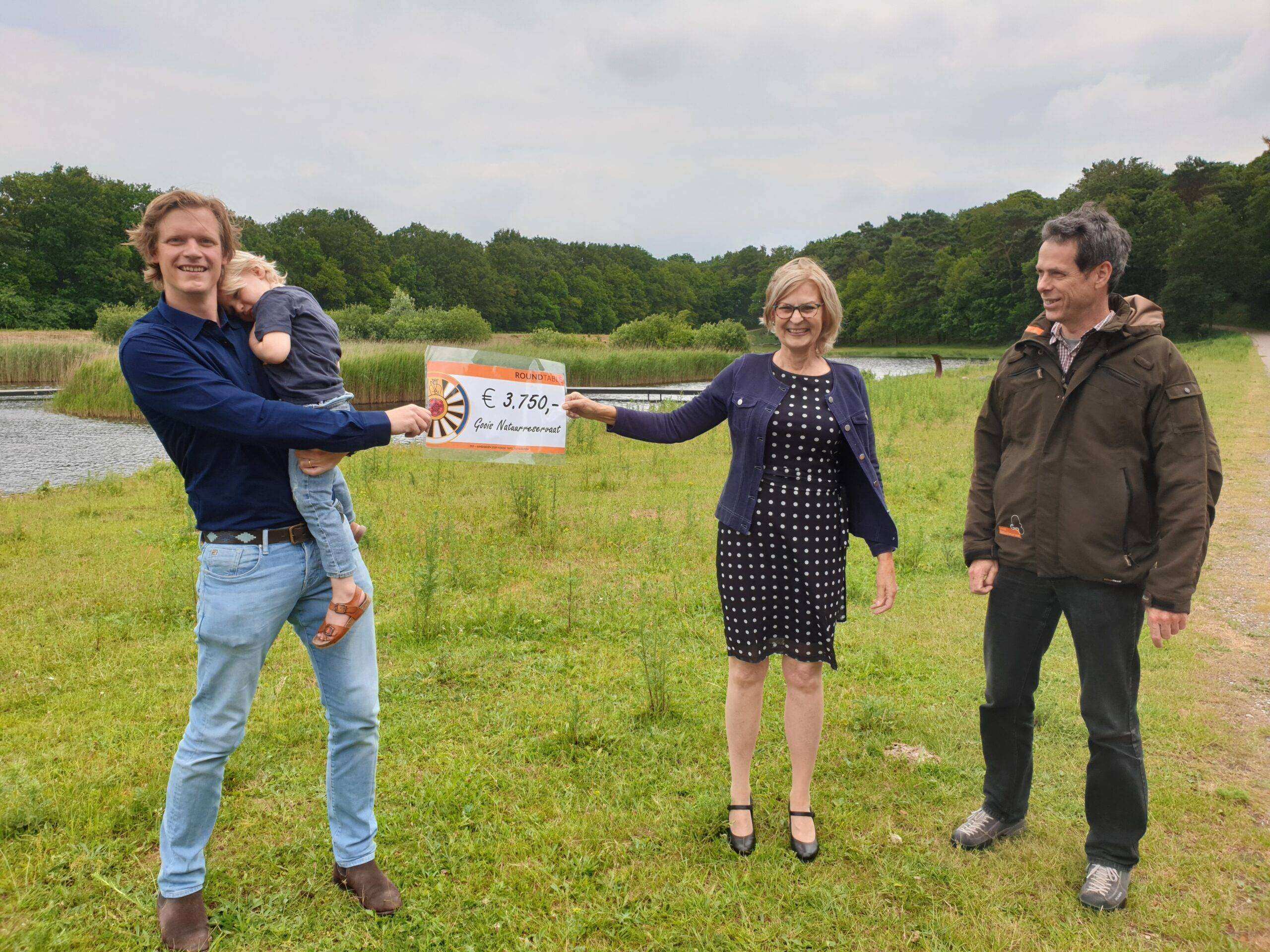 Goois Natuurreservaat ontvangt mooie gift voor aanleg vleermuiskelder