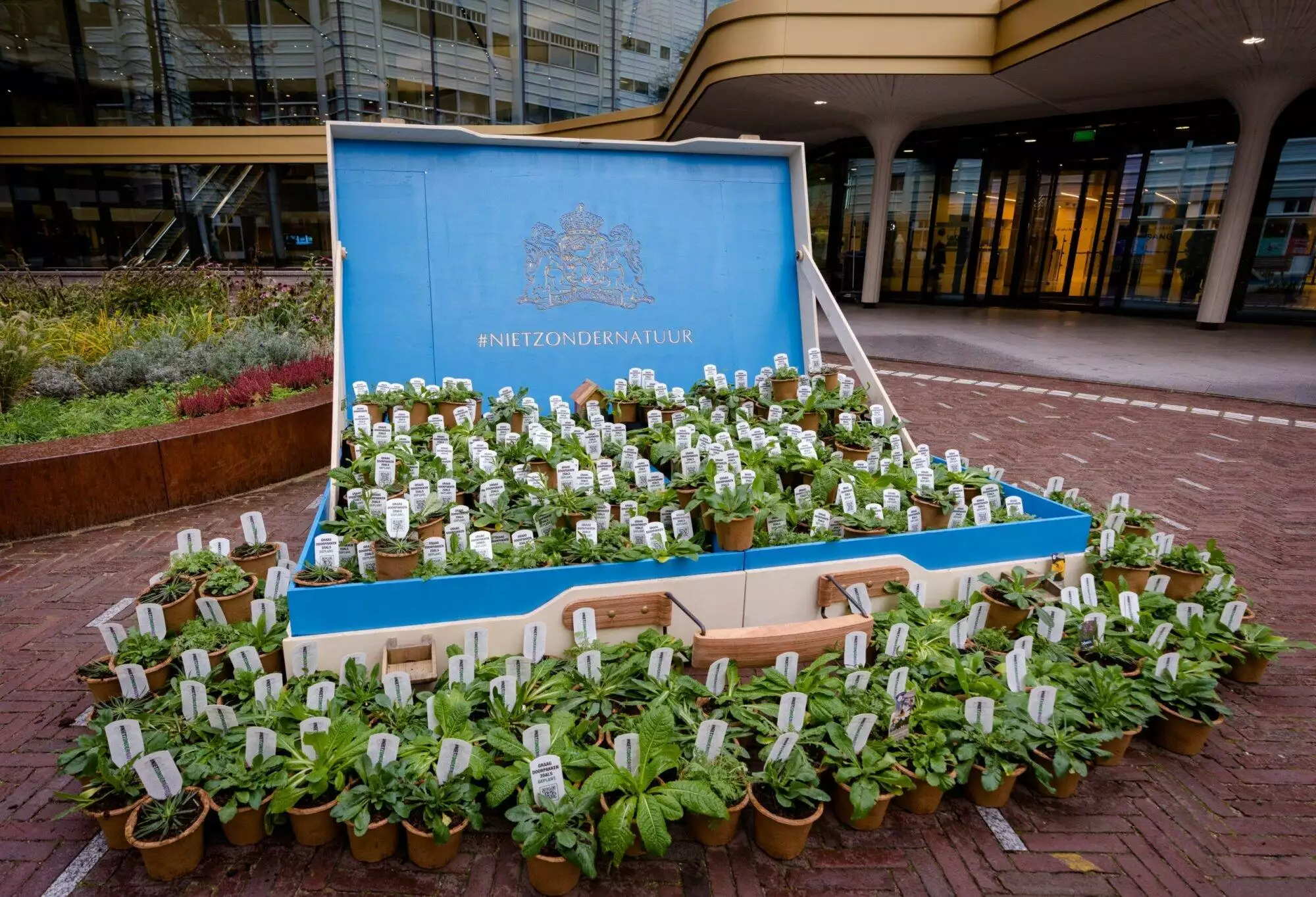 Groene actie in Den Haag door 90 organisaties